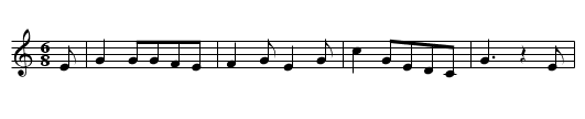 Der J?ger und sein Lieb (3-46), S. 121f - staff notation