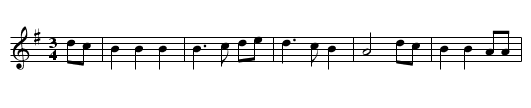Der Kaefig - staff notation