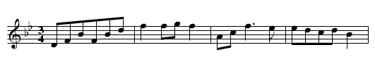 Der Kohlenbauer - staff notation