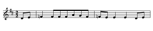 Der Maedchenmoerder (Halewijn - Ulinger) - staff notation