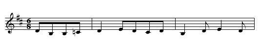 Der Maedchenmoerder (Halewijn - Ulinger) - staff notation