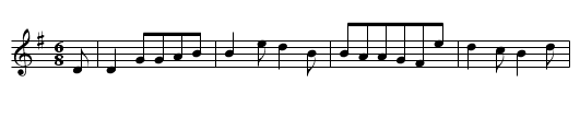Der Maedchenmoerder (Halewijn - Ulinger) - staff notation