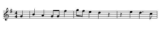 Der Maedchenmoerder (Halewijn - Ulinger) - staff notation