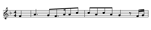Der Nachtjaeger - staff notation