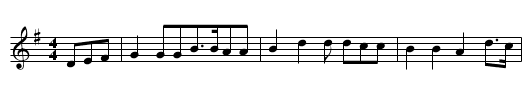 Der Nebenbuhler (Jan Willem en Betje) - staff notation