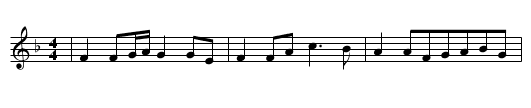 Der Rosskauf - staff notation