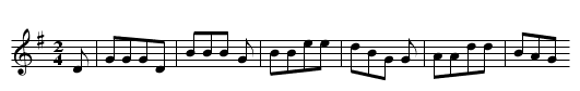 DER SANDMANN KOMMT - staff notation