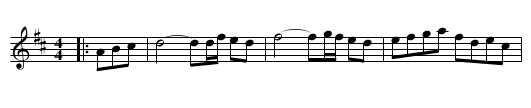 der Shtiller Bulgar (And the Angels Sing) - staff notation