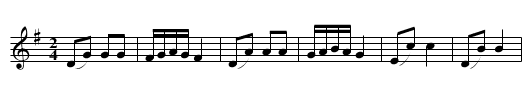 Der Siebmschritt (I. Melodie) - staff notation