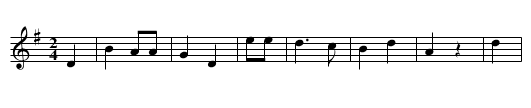 Der verwundete Knabe (21a), S87 - staff notation