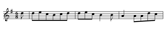 DER WINTER HAT MIT KALTER HAND - staff notation