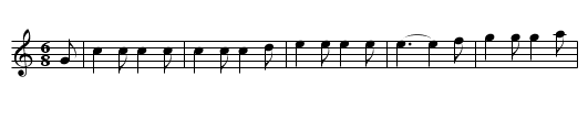Derby Ram (3), The  - staff notation
