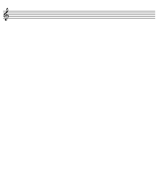 Dere Dibi Saz Olur - staff notation