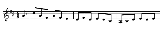 Dermot Grogan's - staff notation