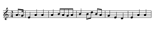 Dermot O'Down - staff notation