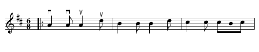 DERRY BOAT, the  - staff notation