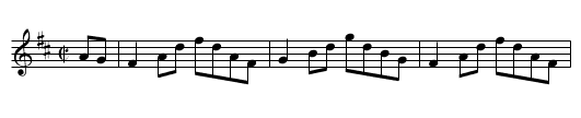 Derry - staff notation