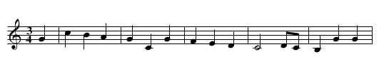 Deserter,The - staff notation