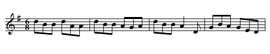 Dessie O'Connor's P&aacute;id&iacute;n &Oacute; Raifeartaigh - staff notation