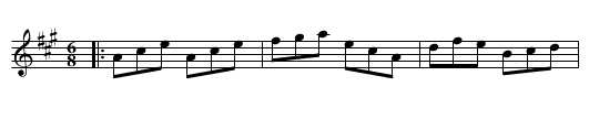 Determination, The  - staff notation