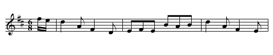Deuks Dang o'er My Daddie, The - staff notation