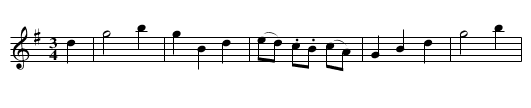 Deutsche Muehlviertler Taenze nr. 1 - staff notation