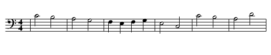 DEUTSCHER KAISER GOTT BESCHUETZE - staff notation