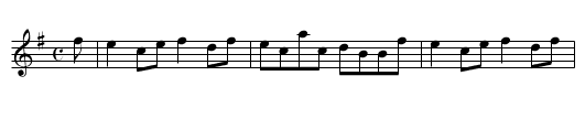 Deveron Side - staff notation