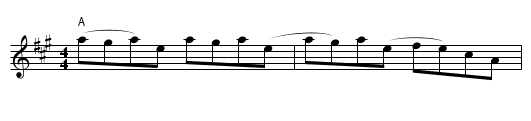 Devil Among the Tailors, The  - staff notation