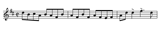 Devils of Dublin, The - staff notation