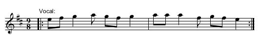Devojce, devojce - staff notation