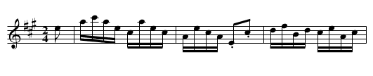 Dew Drop Hornpipe - staff notation