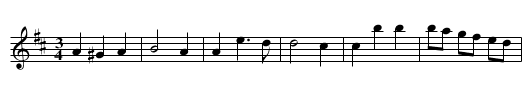 Dew Drop Waltz (3) - staff notation