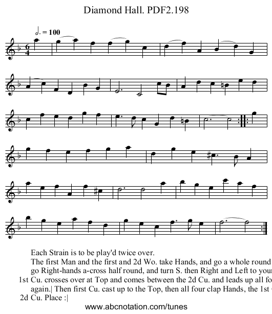 Diamond Hall. PDF2.198 - staff notation