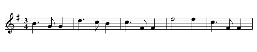 Diandl, wannst mi wuellst liabn - staff notation