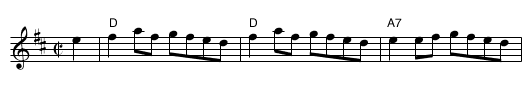 Dick Gossip's Reel - staff notation