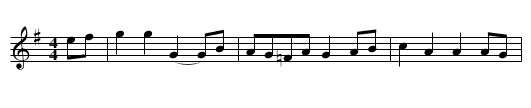 Dick Sluyter's Jig - staff notation