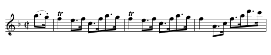 Dickie Rogers' Pedestal - staff notation