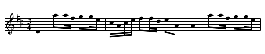 Didans - staff notation