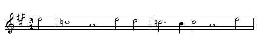 Die Bauern von St. Poelten - staff notation