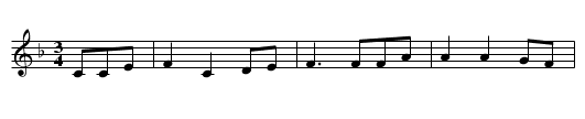 Die dienende Schwester - staff notation