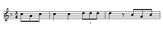 Die dienende Schwester - staff notation