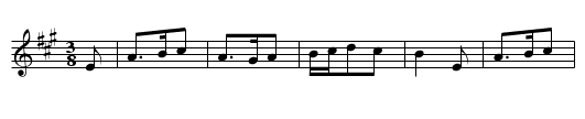 Die Flucht - staff notation