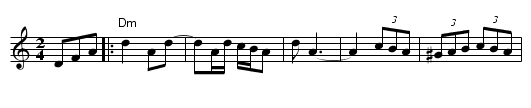 die Goldene Khasene - staff notation