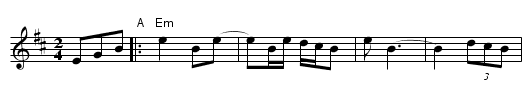 die Goldene Khasene - staff notation