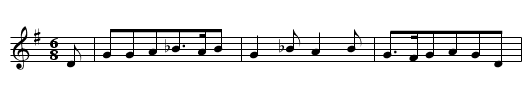 Die Koenigskinder - staff notation