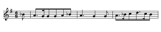 Die Koenigskinder - staff notation