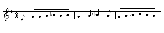 Die Koenigskinder - staff notation