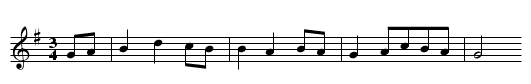 Die Koenigstochter im Heeresdienst - staff notation