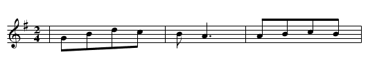 Die Koenigstochter im Heeresdienst - staff notation